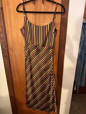 MODCLOTH/ Honey Punch Striped Slip Dress